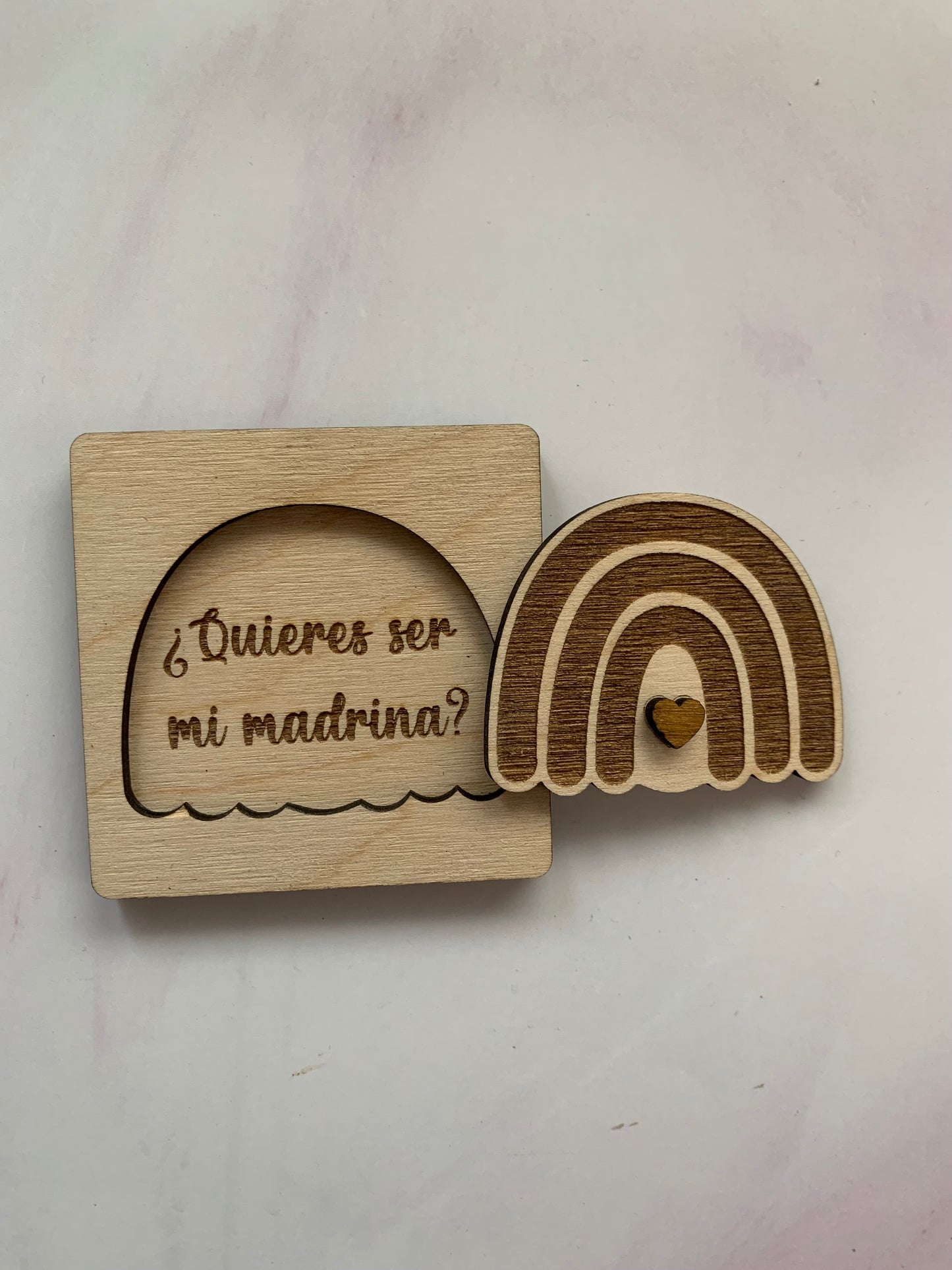 Propuesta de madera personalizada con diferentes formas
