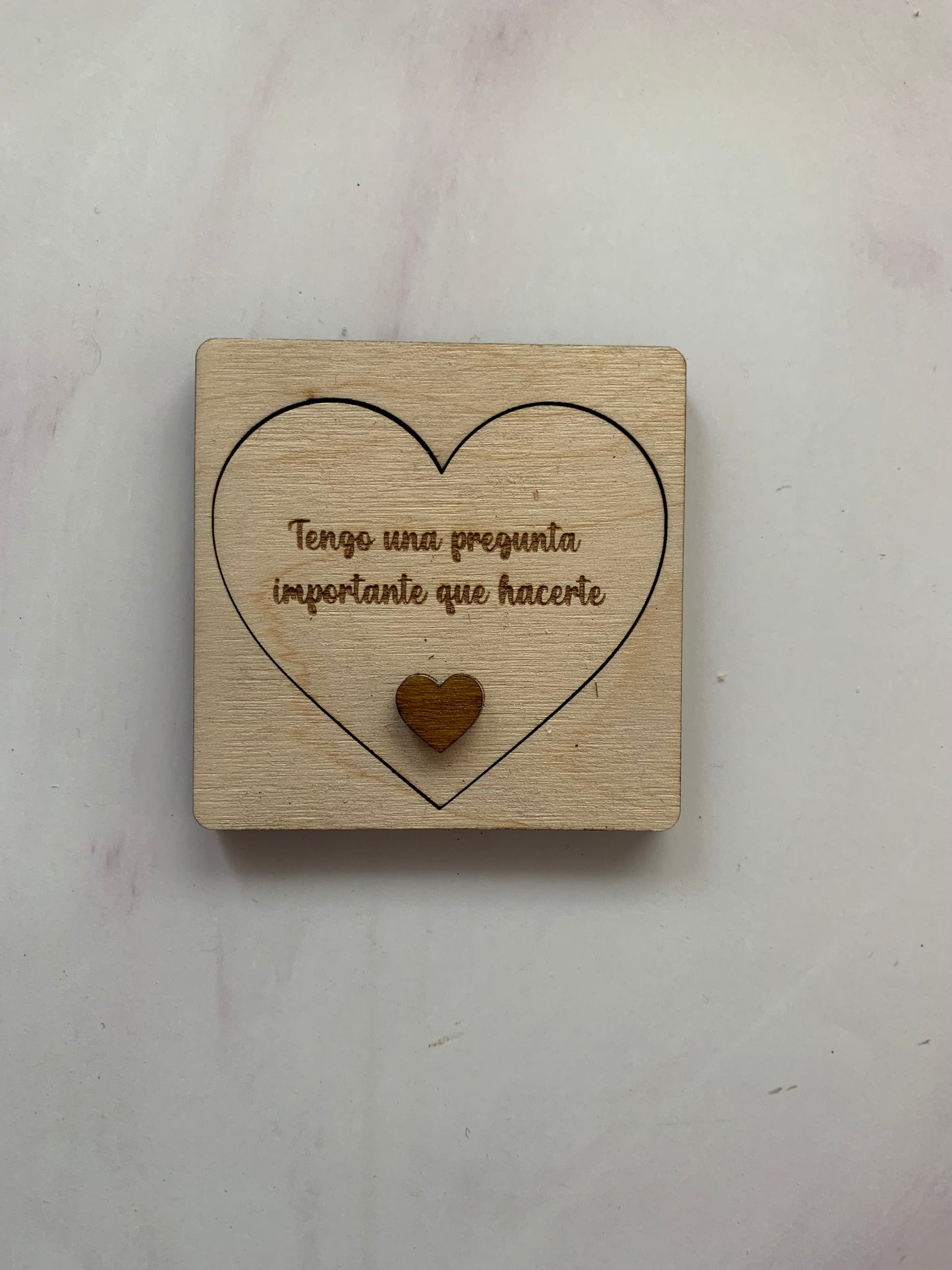 Propuesta de madera personalizada con diferentes formas