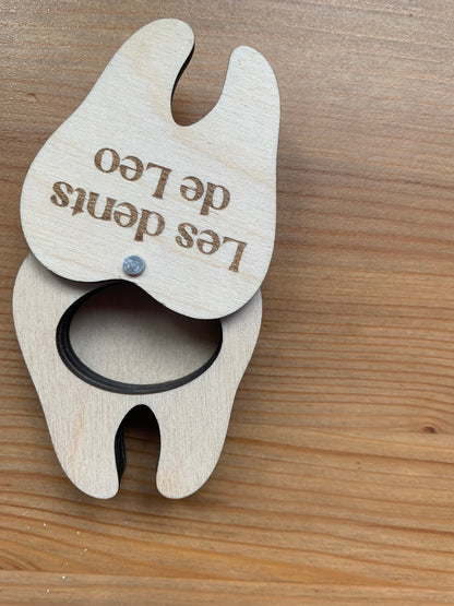 Caja personalizada para guardar dientes de leche Marnechi Studi