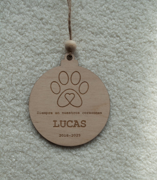 Adorno navideño mascot