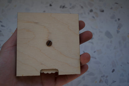 Detalle personalizado de amor con mensajes intercambiables