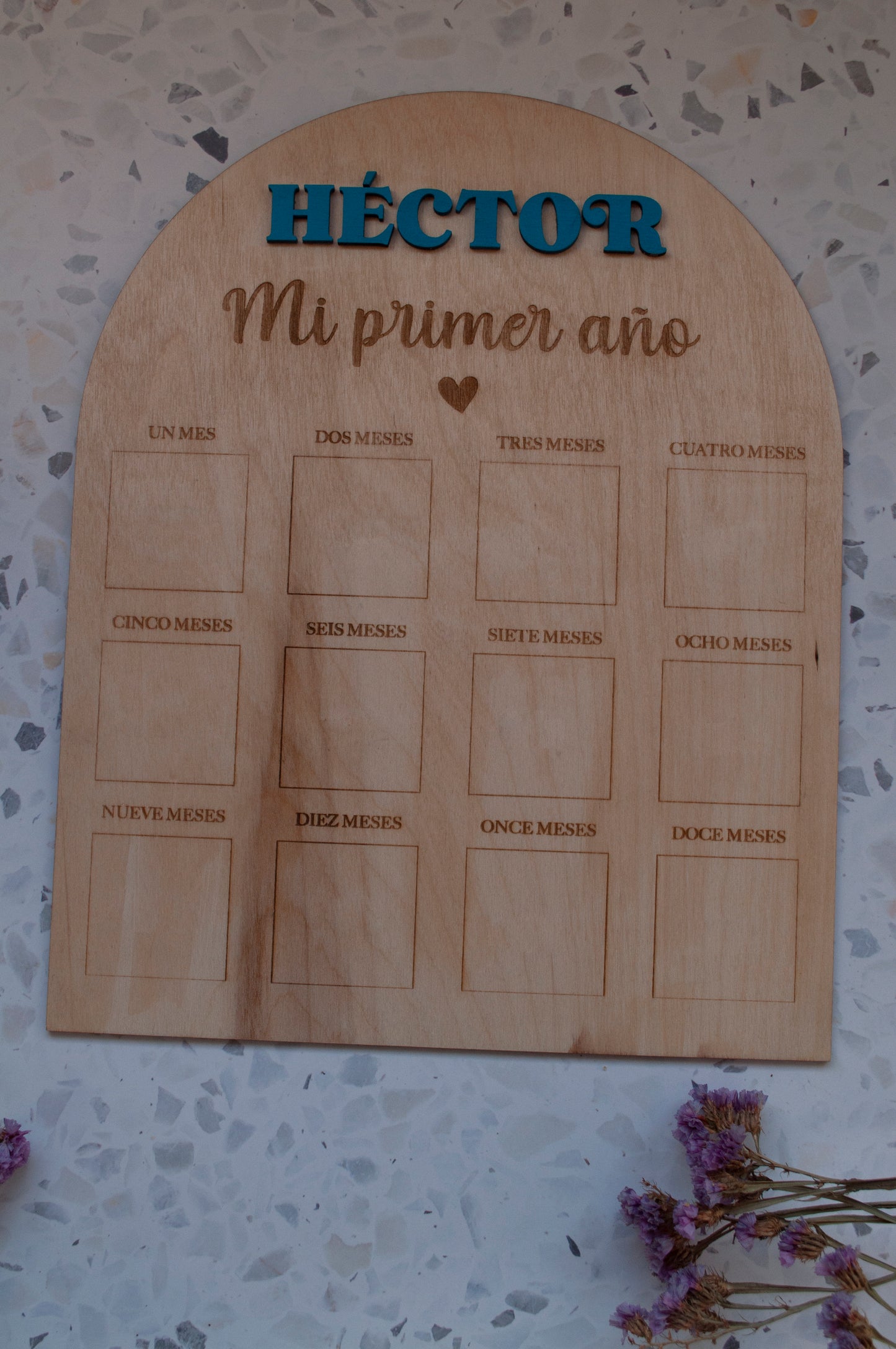 Decoración infantil cartel cumpleaños bebé