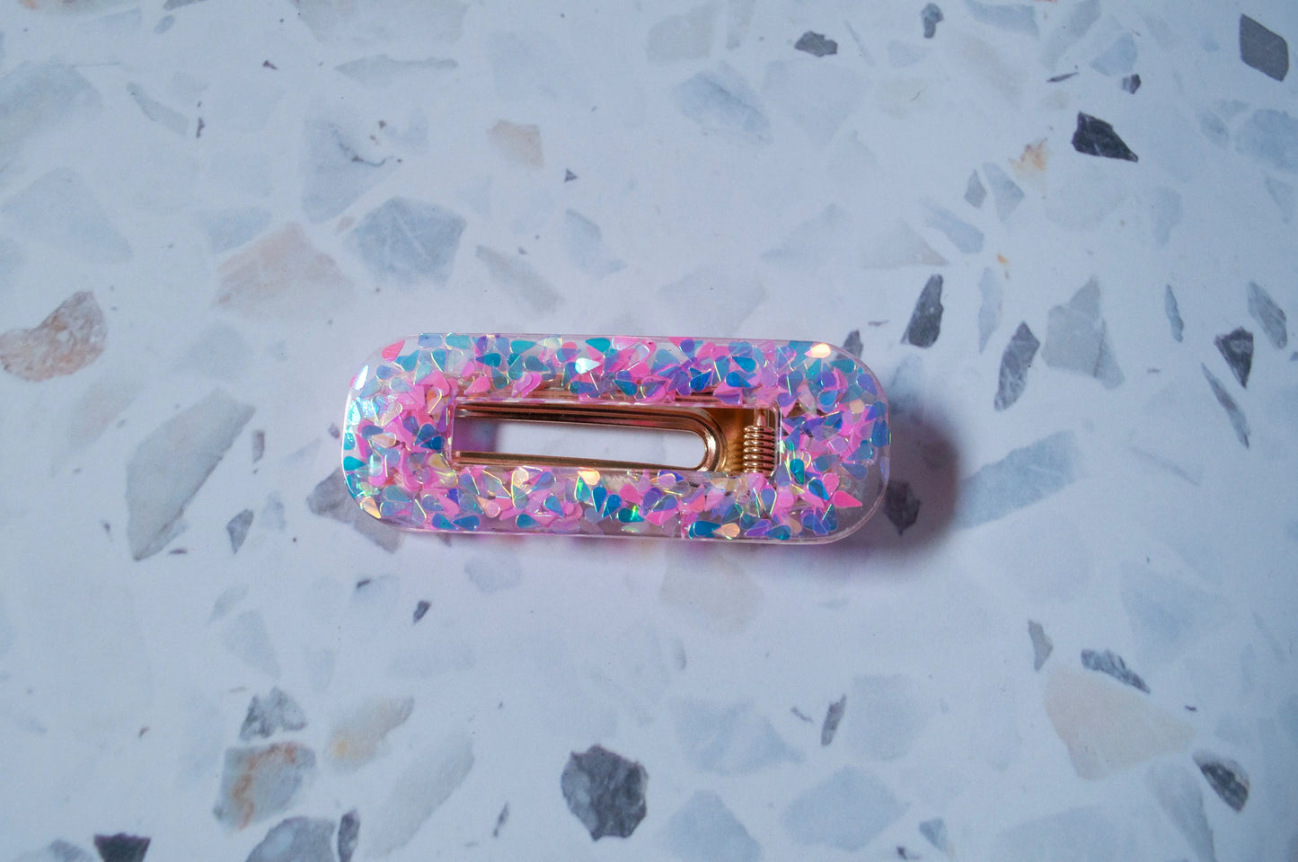 Pasador para el cabello de resina