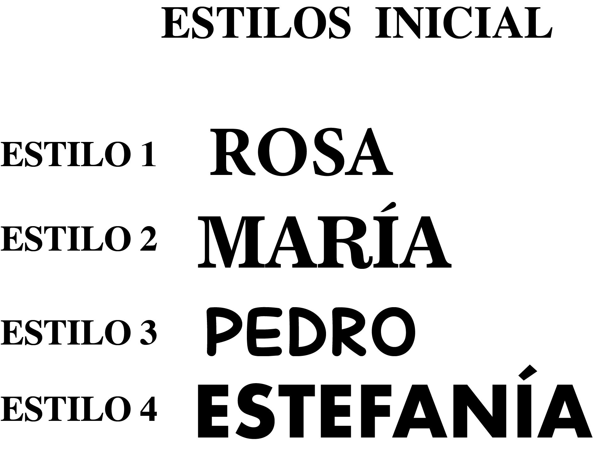 Bloques de madera con letras