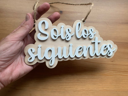 Decoración de mesa boda cartel madera personalizado