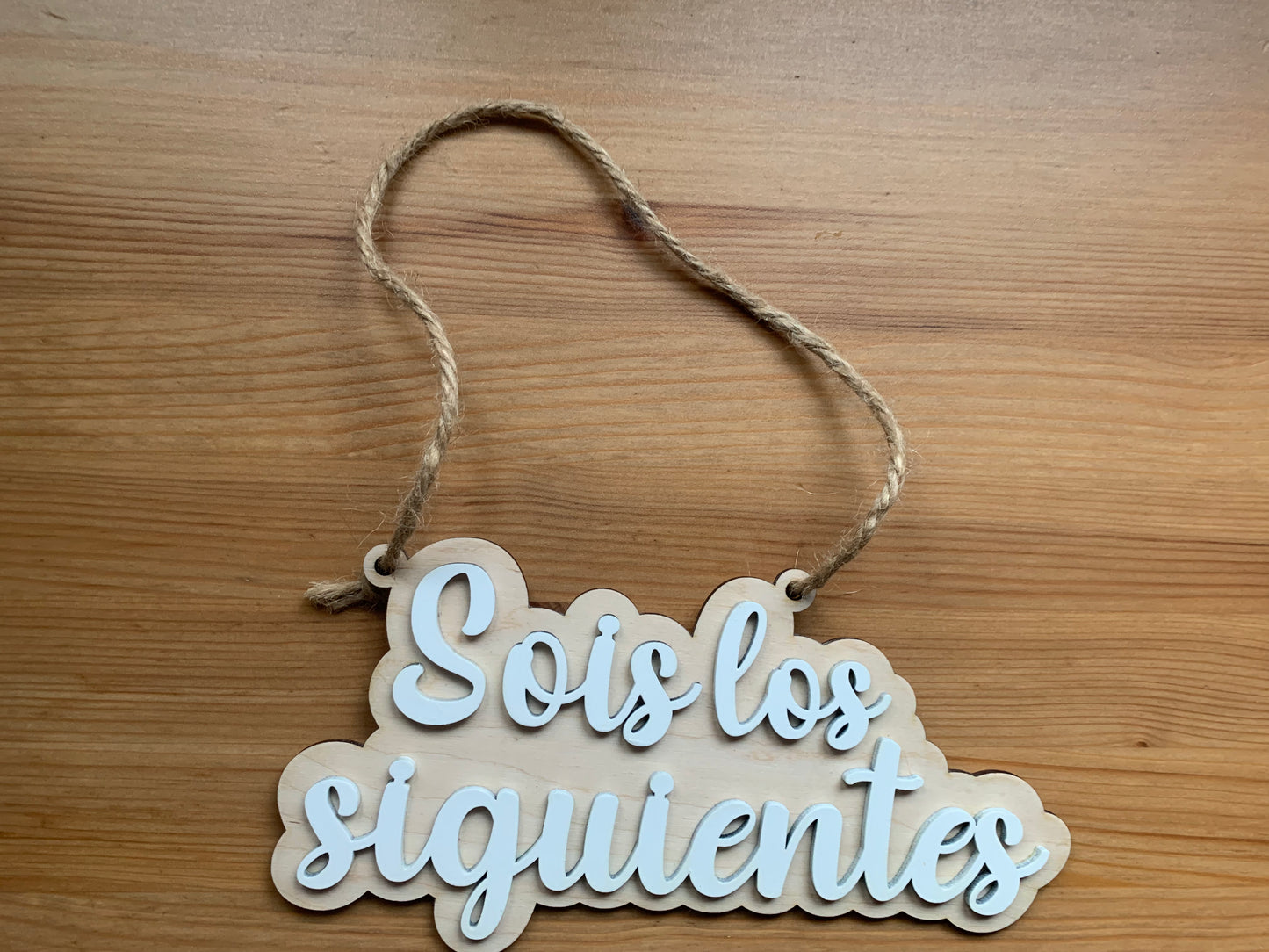 Decoración de mesa boda cartel madera personalizado