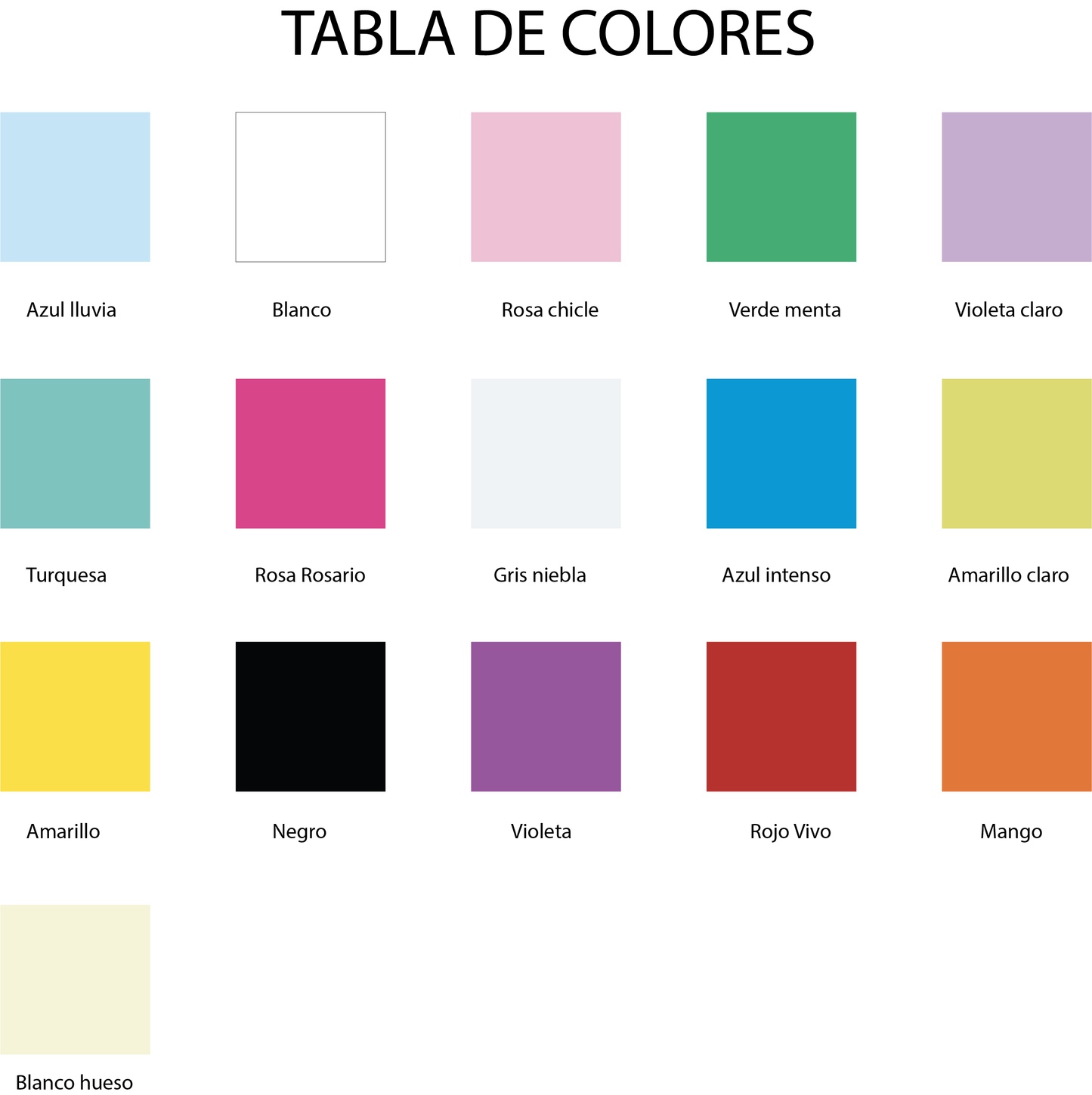 Cartel Sois los siguientes