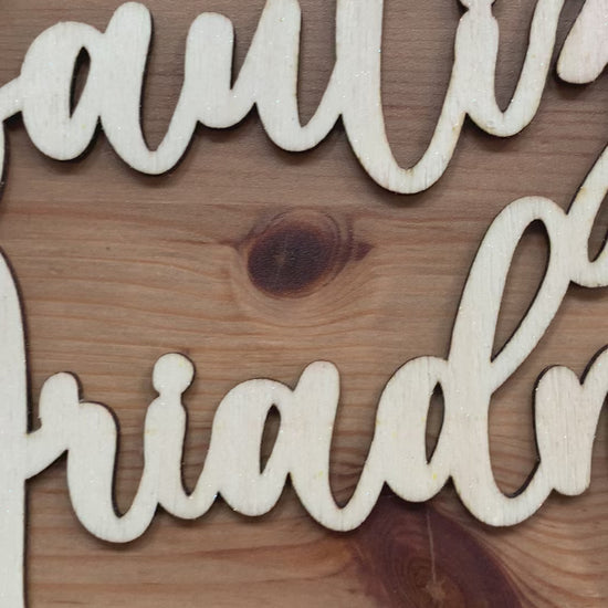 Adorno personalizado para tartas de Bautizo