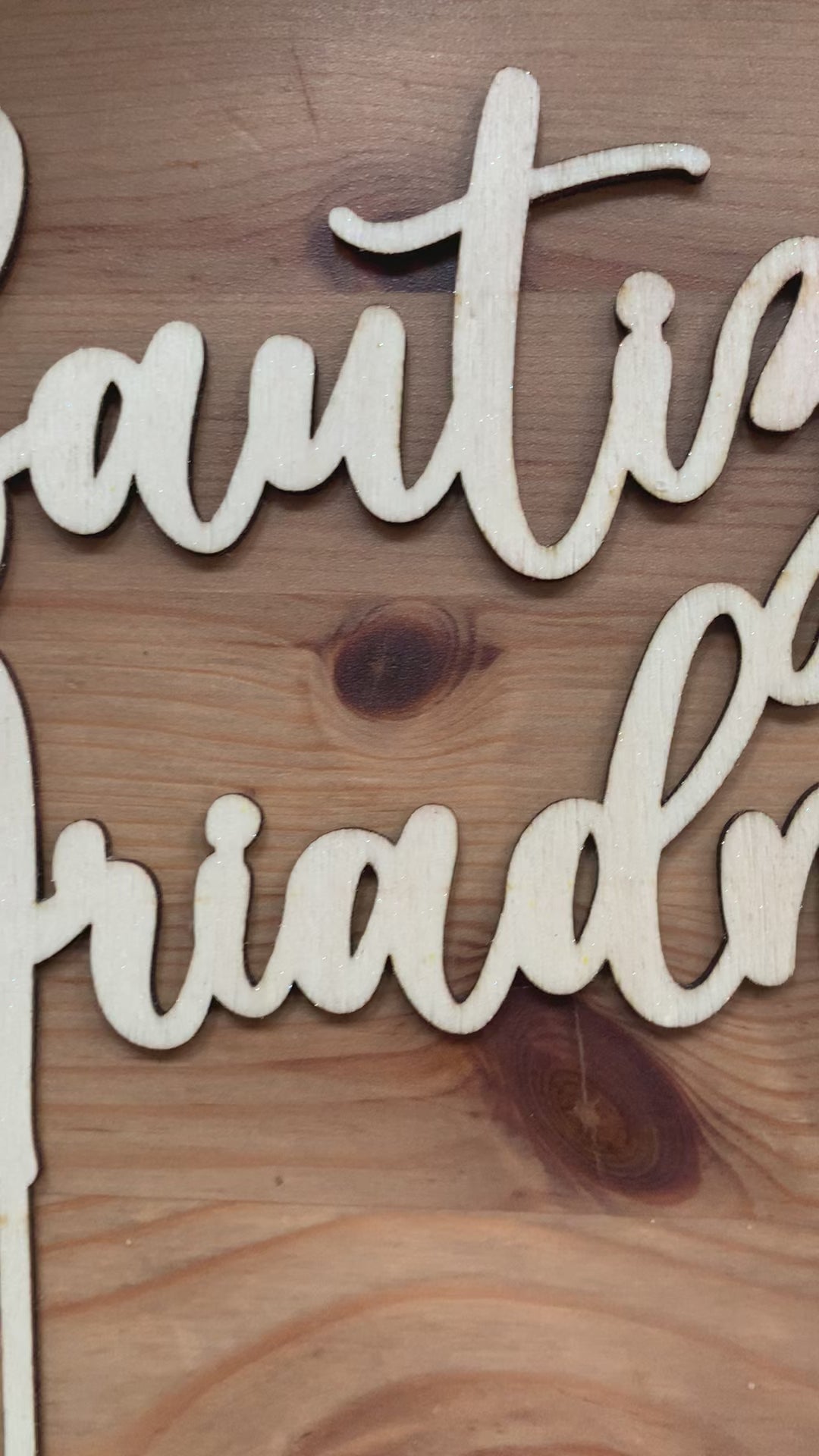 Adorno personalizado para tartas de Bautizo