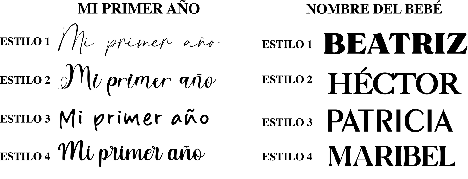Expositor de madera mi primer año